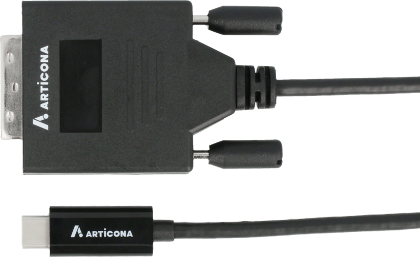 Adaptador USB tipo C m - DVI-D m, 1,8 m