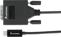 Adaptador USB tipo C m - DVI-D m, 1,8 m