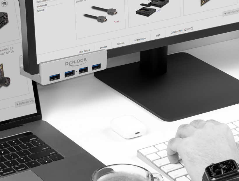 DeLOCK 64046 hub interfaz USB 3.2 Gen 1 Tipo 5000 (4)