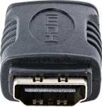 Startech GCHDMIFF - Acoplador HDMI, HDMI hembra a HDMI hembra, negro