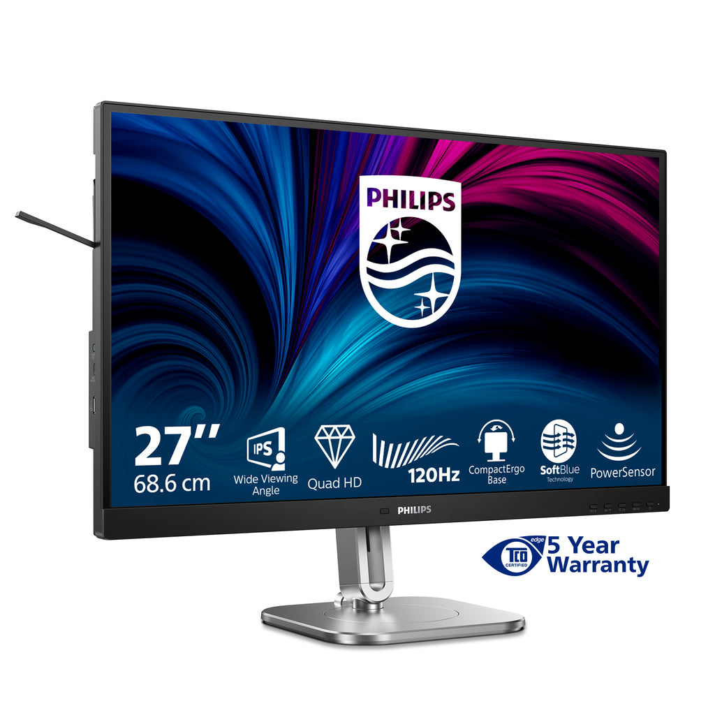 Philips 4000 series 27B2N4500/00 pantalla para PC 68,6 cm (27") 2560 x 1440 Pixeles Quad HD LCD Gris (5)