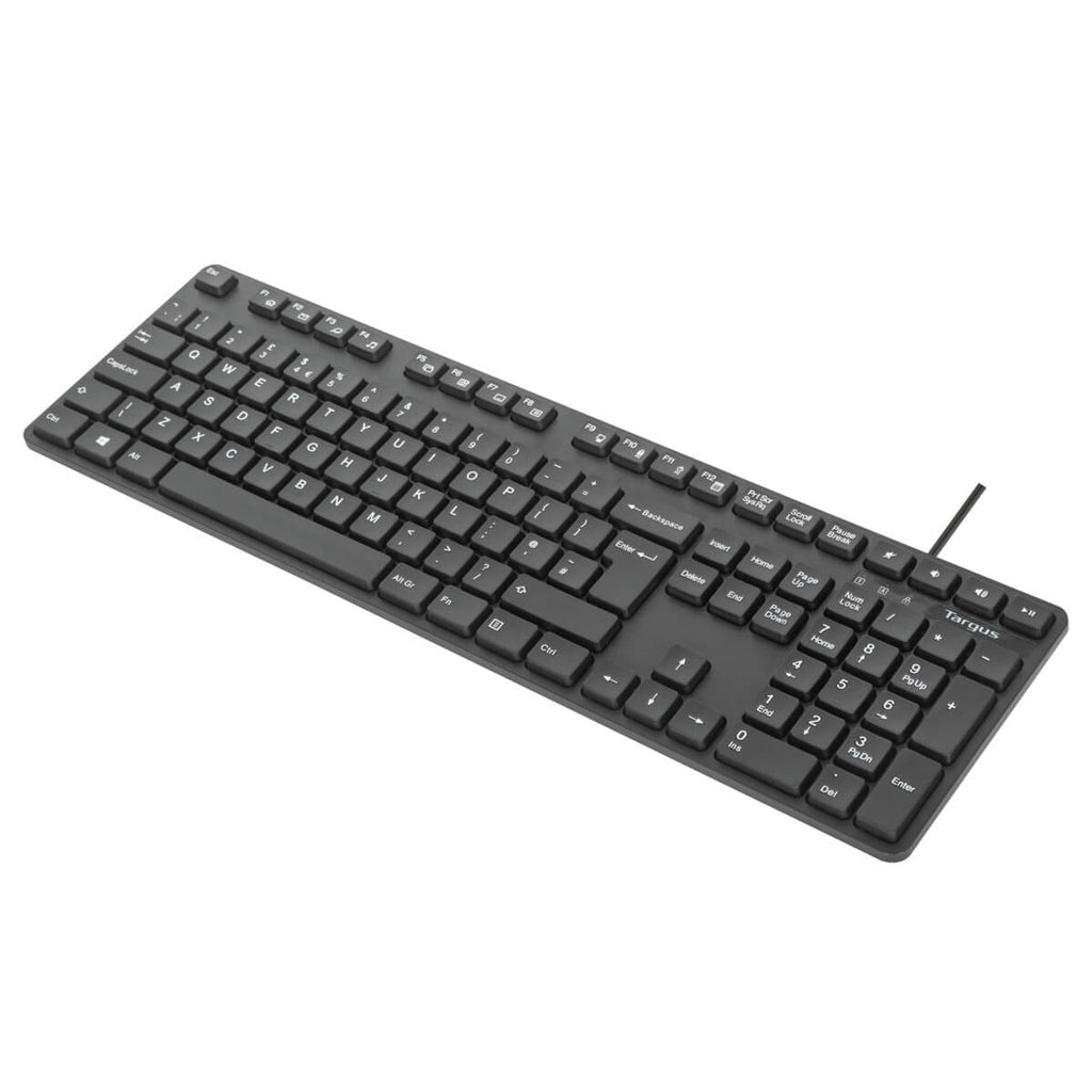 Targus AKM622UK teclado Ratón incluido Universal USB QWERTY Inglés del Reino Unido Negro (4)