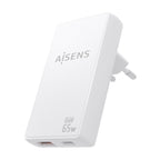 AISENS ASCH-65W2P076-W cargador de dispositivo móvil Cámara digital, Teléfono móvil, Portátil, Smartphone, Tableta, Universal Corriente alterna Carga rápida Interior (3)