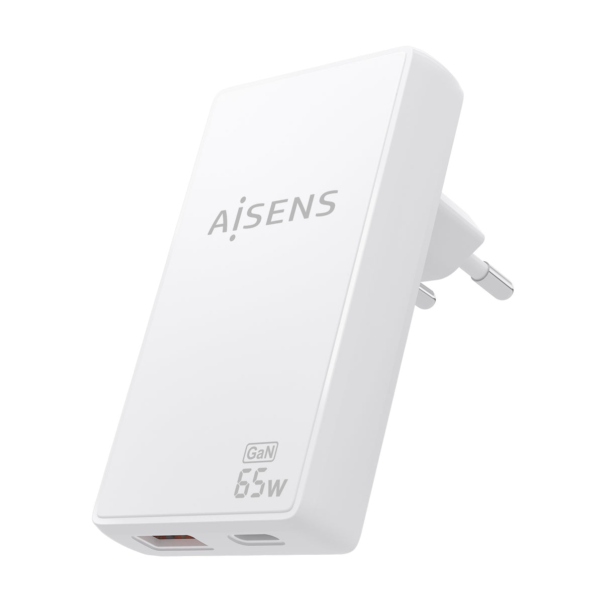 AISENS ASCH-65W2P076-W cargador de dispositivo móvil Cámara digital, Teléfono móvil, Portátil, Smartphone, Tableta, Universal Corriente alterna Carga rápida Interior (3)