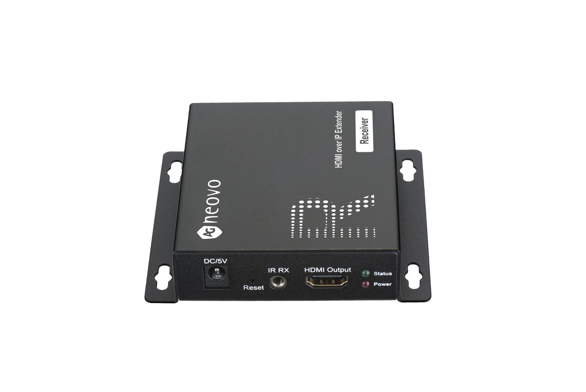 AG Neovo HIP-RA extensor audio/video Receptor AV Negro