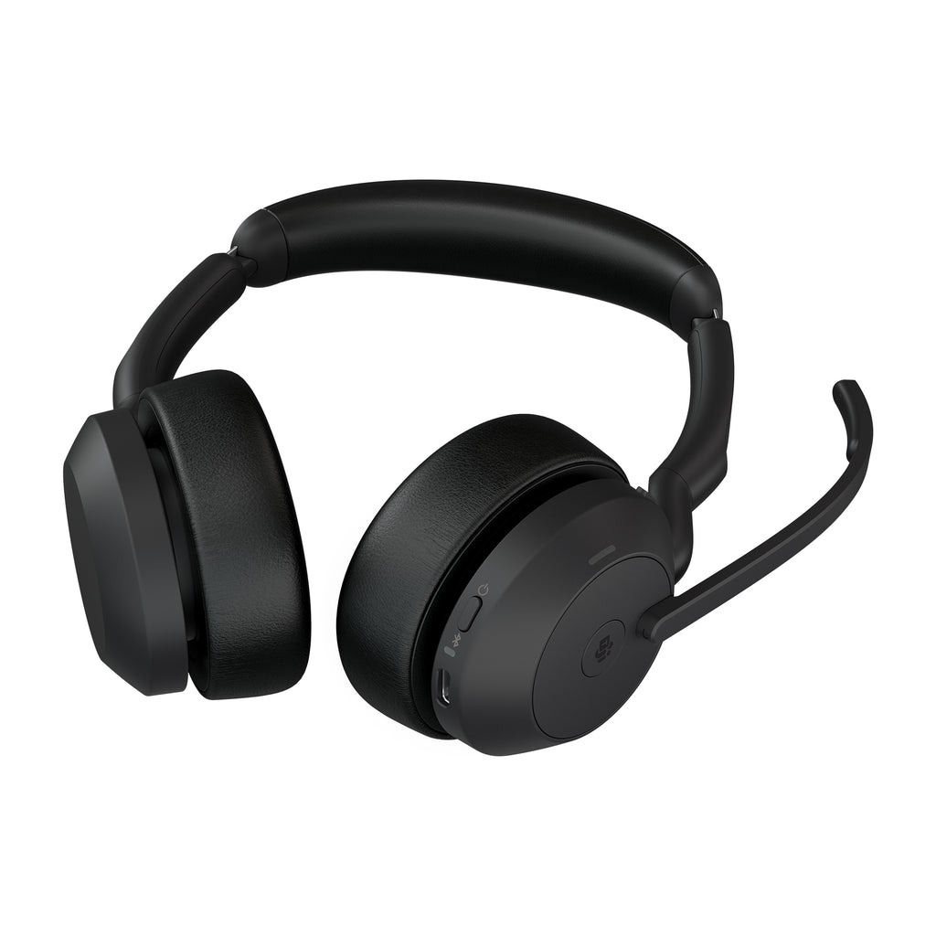 Jabra Evolve2 55 Auriculares Inalámbrico Diadema Oficina/Centro de llamadas USB Tipo C Bluetooth Base de carga (4)