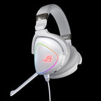 ASUS ROG Delta - White Edition - auricular - tamaño completo - cableado - USB