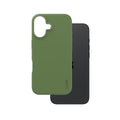 PanzerGlass CARE™ by ® Case Green iPhone 16 funda para teléfono móvil Verde