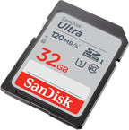 SanDisk Ultra Tarjeta de memoria flash, 32GB, UHS-I U1 (SDSDUN4-032G-GN6IM)