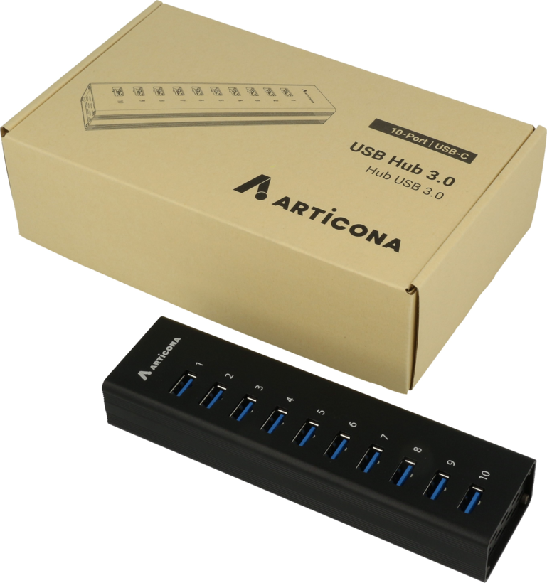 Hub USB 3.0 tipo C ARTICONA 10 puertos (2)