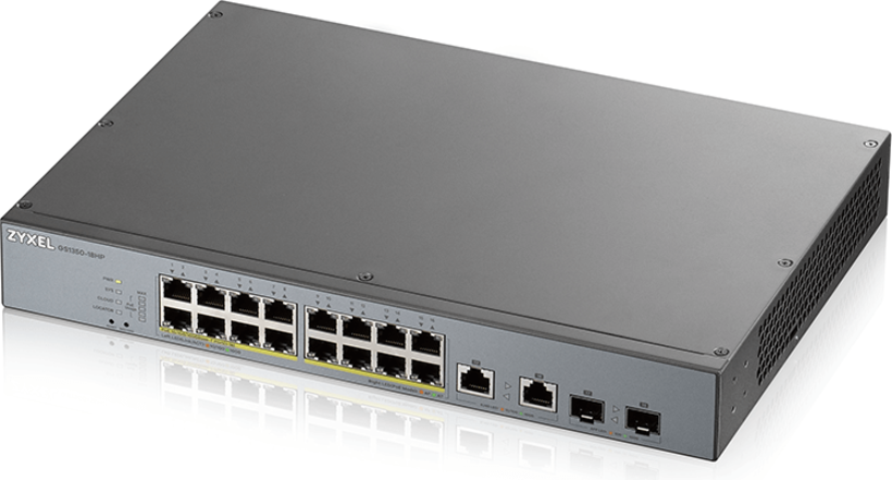 Switch Zyxel GS1350-18HP PoE Smart