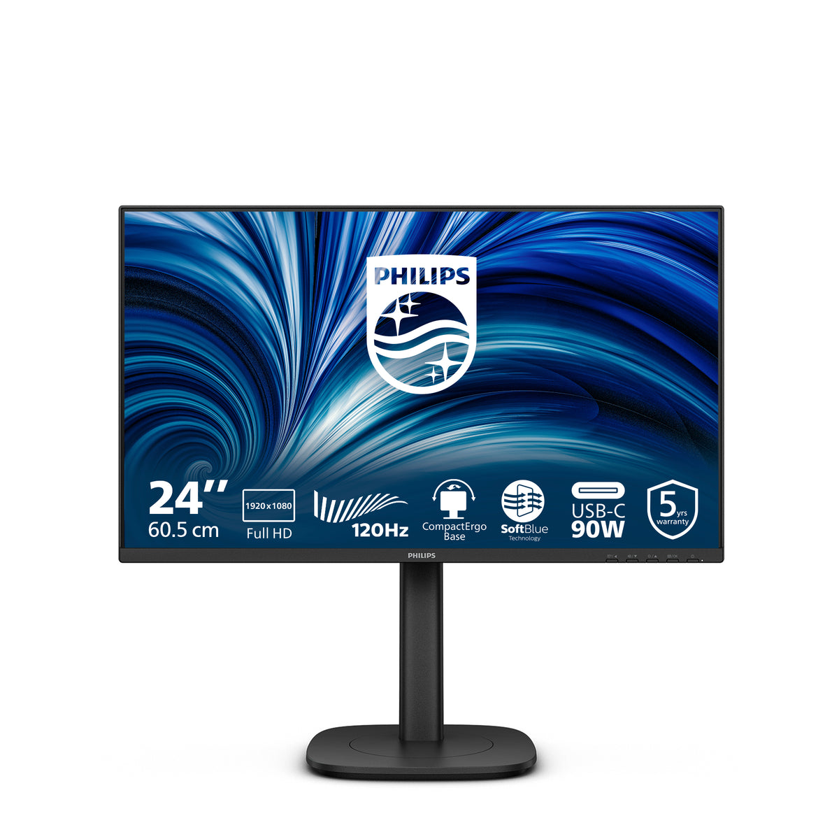 Philips 3000 series 24B2U3301/00 pantalla para PC 60,5 cm (23.8") 1920 x 1080 Pixeles Full HD LCD Negro (2)