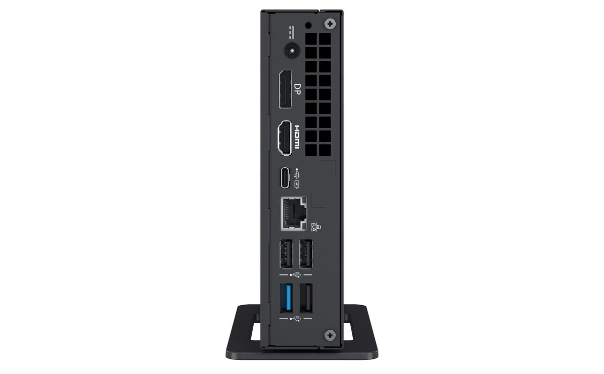 Fujitsu ESPRIMO G5011 Intel® Pentium® Gold G6400 4 GB DDR4-SDRAM 128 GB SSD Windows 10 Pro Escritorio Mini PC Rojo, Negro (4)