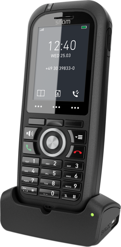 Teléfono inal. Snom M80 DECT resist. (2)