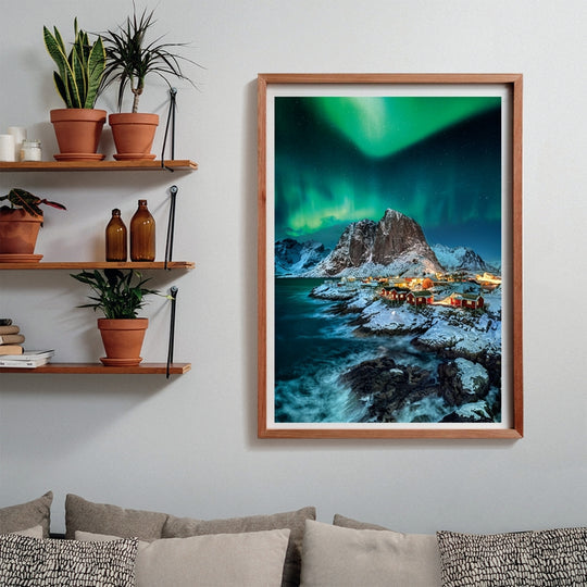 Clementoni Lofoten Islands Puzzle rompecabezas 1000 pieza(s) Invierno (3)