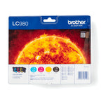 Brother LC980VALBP cartucho de tinta 4 pieza(s) Original Negro, Cian, Magenta, Amarillo (2)