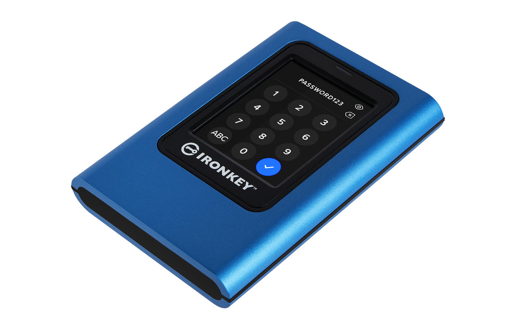 Kingston Technology IronKey Vault Privacy 80 USB Tipo C 3.2 Gen 1 (3.1 Gen 1) Azul (3)
