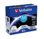 Verbatim 43834 disco blu-ray lectura/escritura (BD) BDXL 100 GB 5 pieza(s)