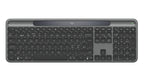 Logitech Signature Slim Solar + K980 teclado Universal RF Wireless + Bluetooth QWERTY Danés, Finlandés, Noruego, Sueco Grafito (2)