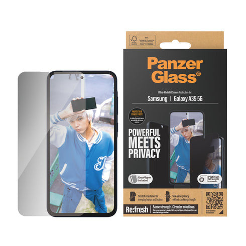 PanzerGlass P7357 protector de pantalla o trasero para teléfono móvil Protector de pantalla para privacidad Samsung 1 pieza(s) (3)