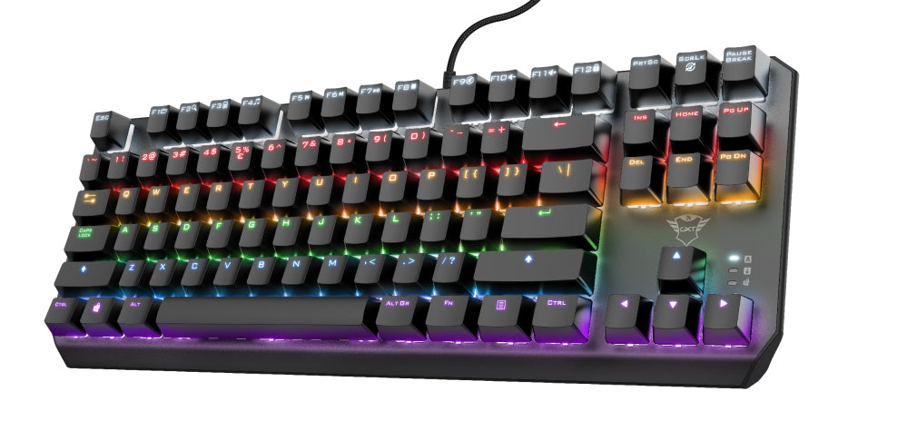 Trust GXT 834 Callaz teclado Juego USB QWERTY Inglés del Reino Unido (2)