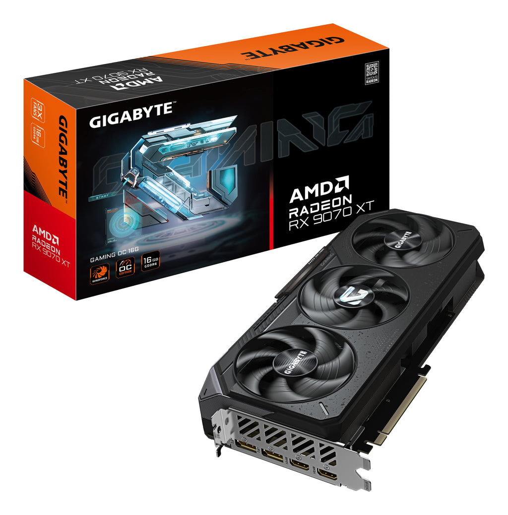 GIGABYTE Radeon RX 9070 XT GAMING OC 16G AMD 16 GB GDDR6 (2)