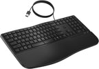 HP 485 Comfort Wired Keyboard teclado Oficina USB Negro (5)