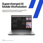 HP ZBook Fury G1i Data Science Intel Core Ultra 7 255HX Mobile workstation 40.6 cm (16") WUXGA 32 GB DDR5-SDRAM 1 TB SSD NVIDIA RTX PRO 2000 Blackwell Wi-Fi 7 (802.11be) Windows 11 Pro AI Workstation, AI PC Silver (8)