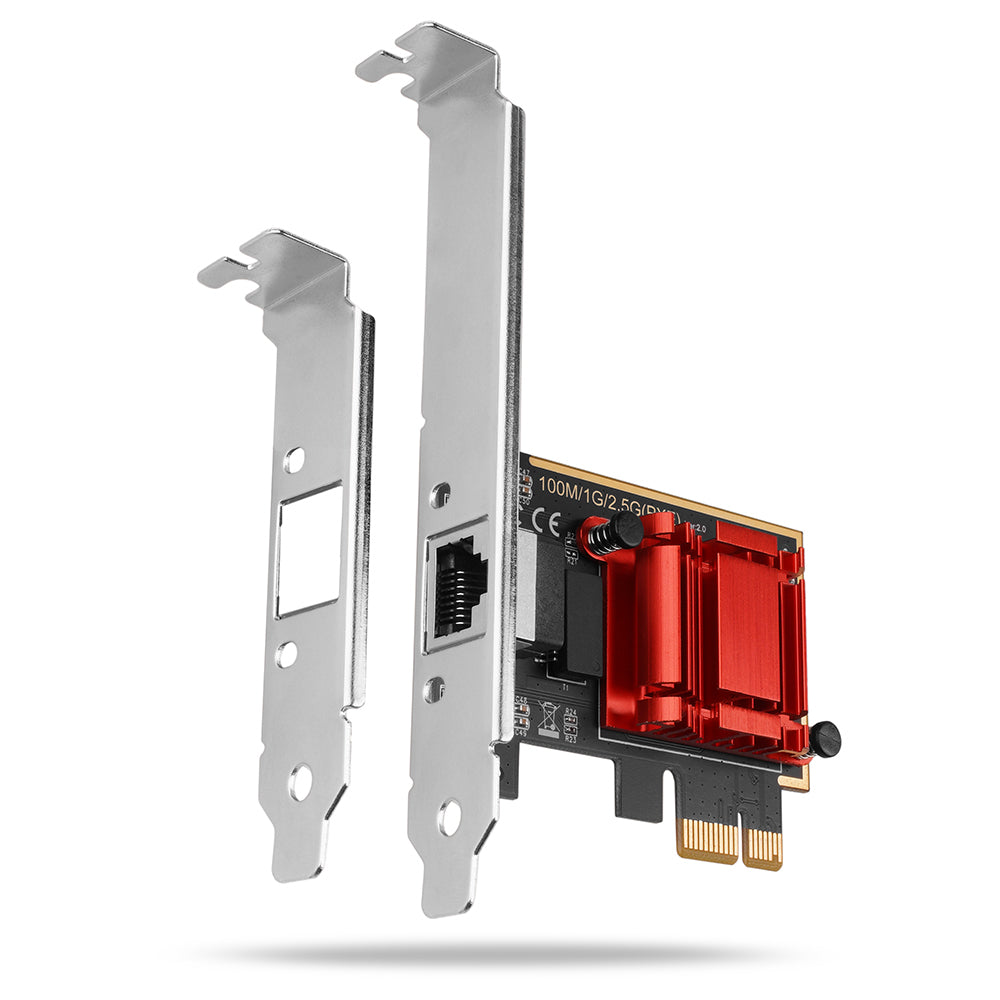 Axagon PCEE-G25 adaptador y tarjeta de red Interno Ethernet 2500 Mbit/s