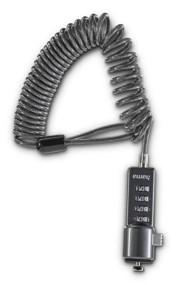 Hama Combination Lock for Netbooks, 4 digits, anthracite