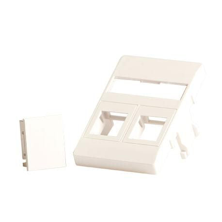 Lanview LVN127866 placa de pared y cubierta de interruptor Blanco (2)