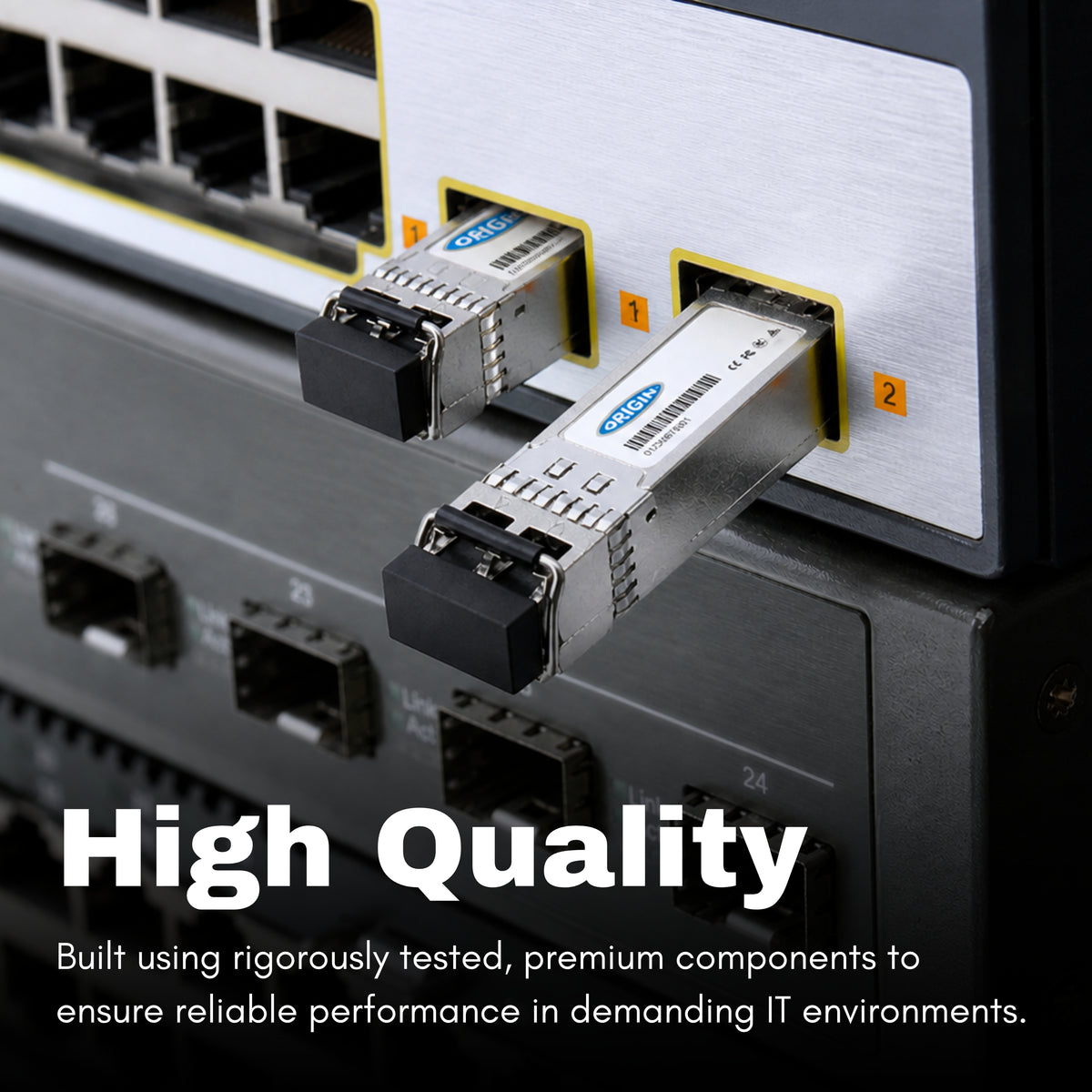 Módulo transceptor fibra óptica Origin Storage GLC-LH-SM-RGD-OS 1000 Mbit/s