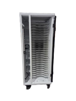 Power Technologies PT-VERT-GLIDE-24C Carro de gestión y carga para dispositivos