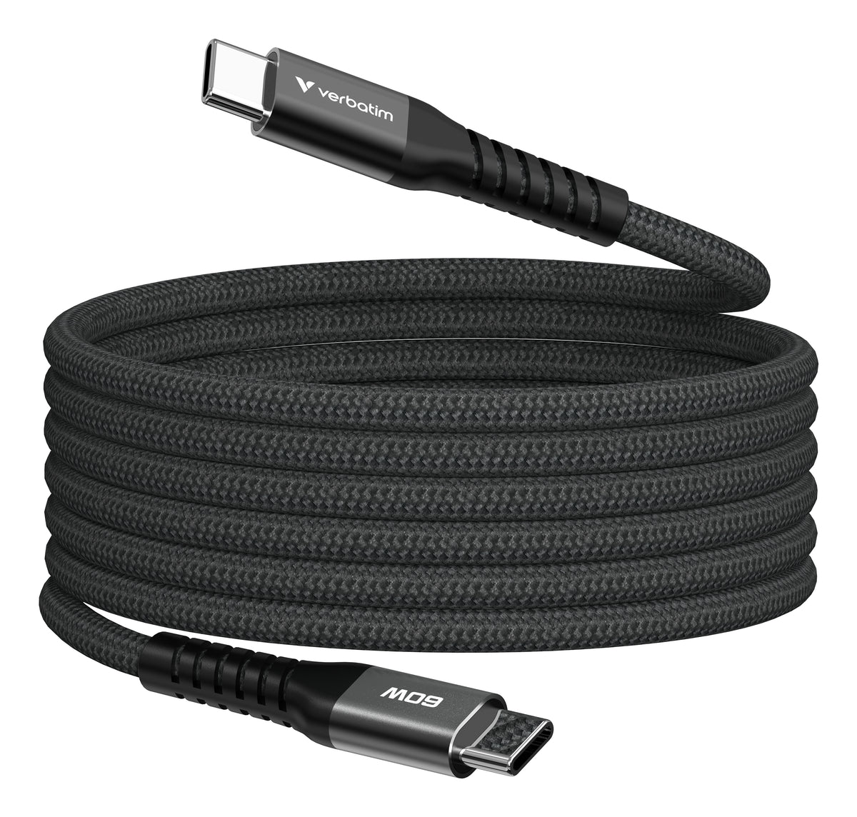 Verbatim 31859 cable USB USB 2.0 1,2 m USB C 0,48 Gbit/s 60 W Negro (2)