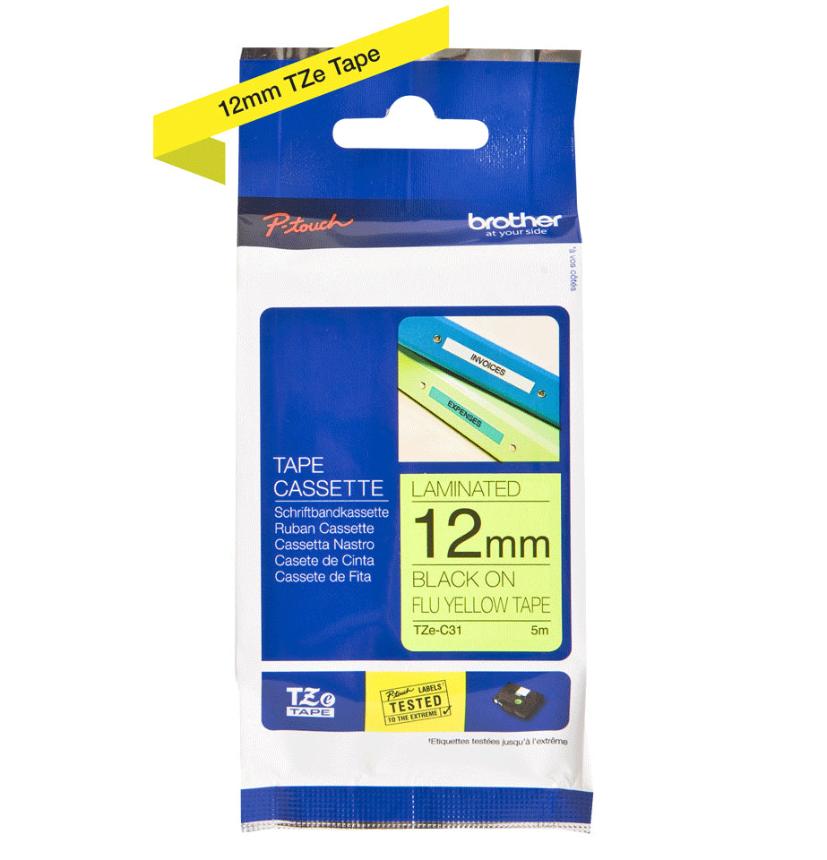 Brother TZE-C31 cinta para impresora de etiquetas TZ (5)