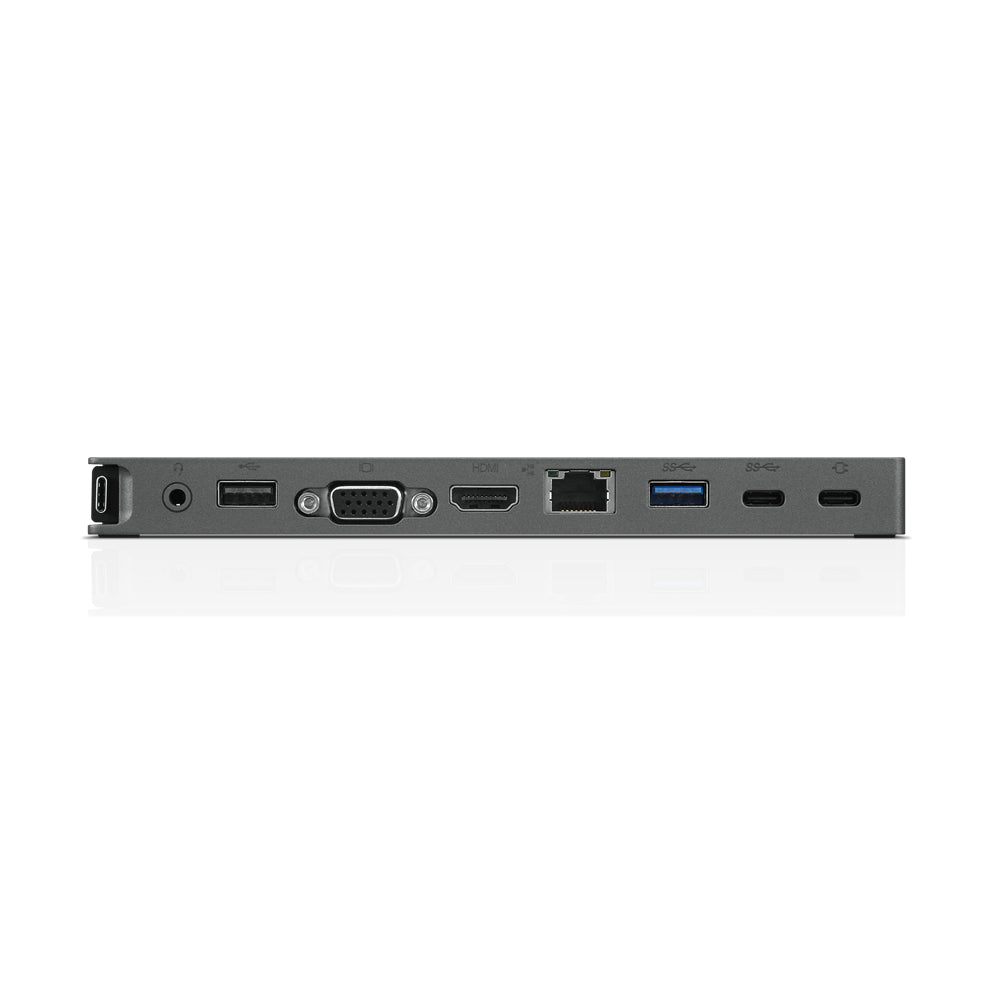 Lenovo USB-C Mini Dock Alámbrico USB 3.2 Gen 1 (3.1 Gen 1) Type-C Gris (4)
