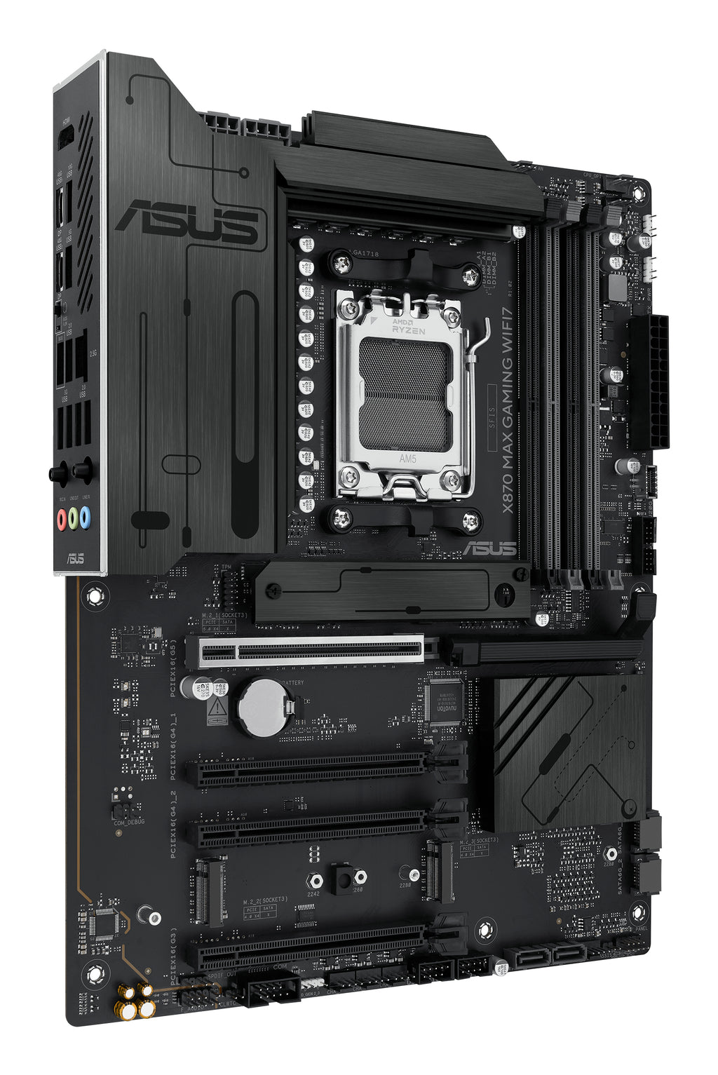 ASUS X870 MAX GAMING WIFI7 AMD X870 Zócalo AM5 ATX (5)