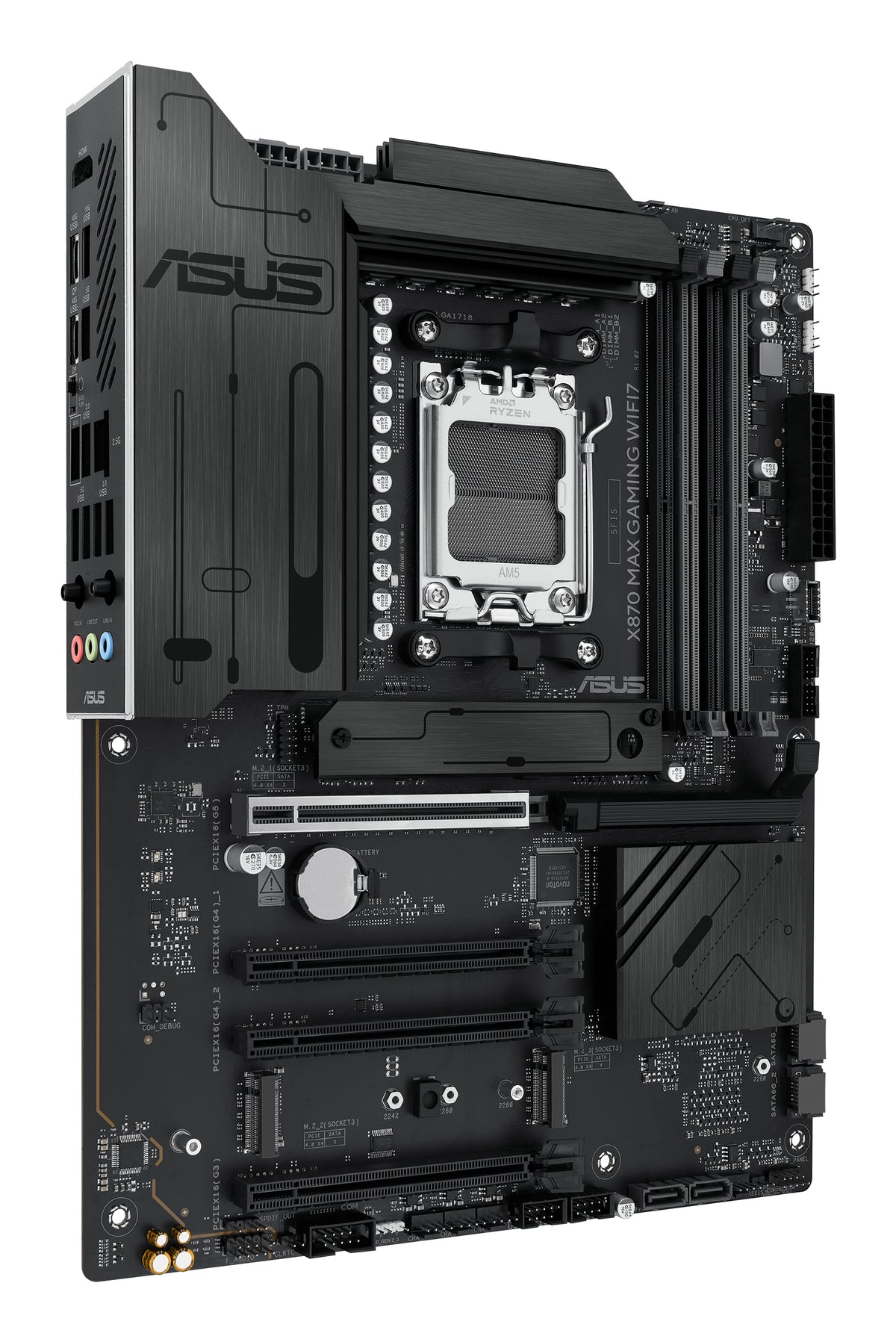 ASUS X870 MAX GAMING WIFI7 AMD X870 Zócalo AM5 ATX (5)