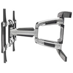 Manhattan 461306 soporte para TV 55" Negro, Plata
