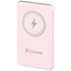 Verbatim Charge 'n' Go Polímero de litio 5000 mAh Cargador inalámbrico Rosa