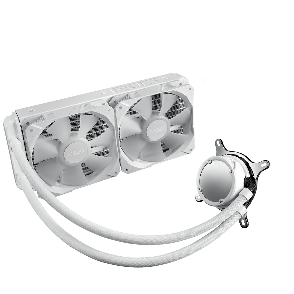 ASUS ROG STRIX LC II 240 ARGB White Edition Procesador Sistema de refrigeración líquida todo en uno 12 cm Blanco 1 pieza(s) (8)