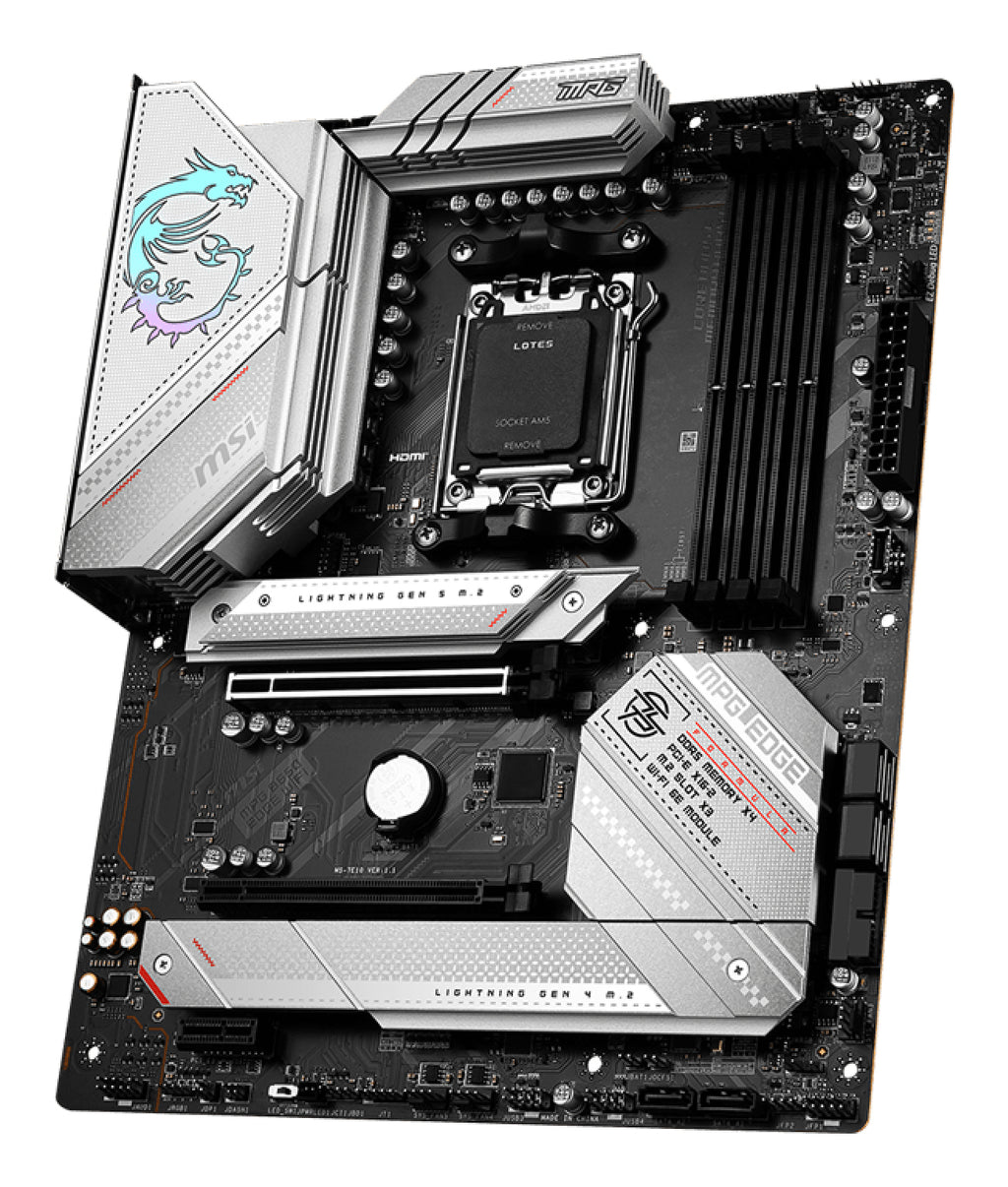MSI MPG B650 EDGE WIFI placa base AMD B650 Zócalo AM5 ATX (4)