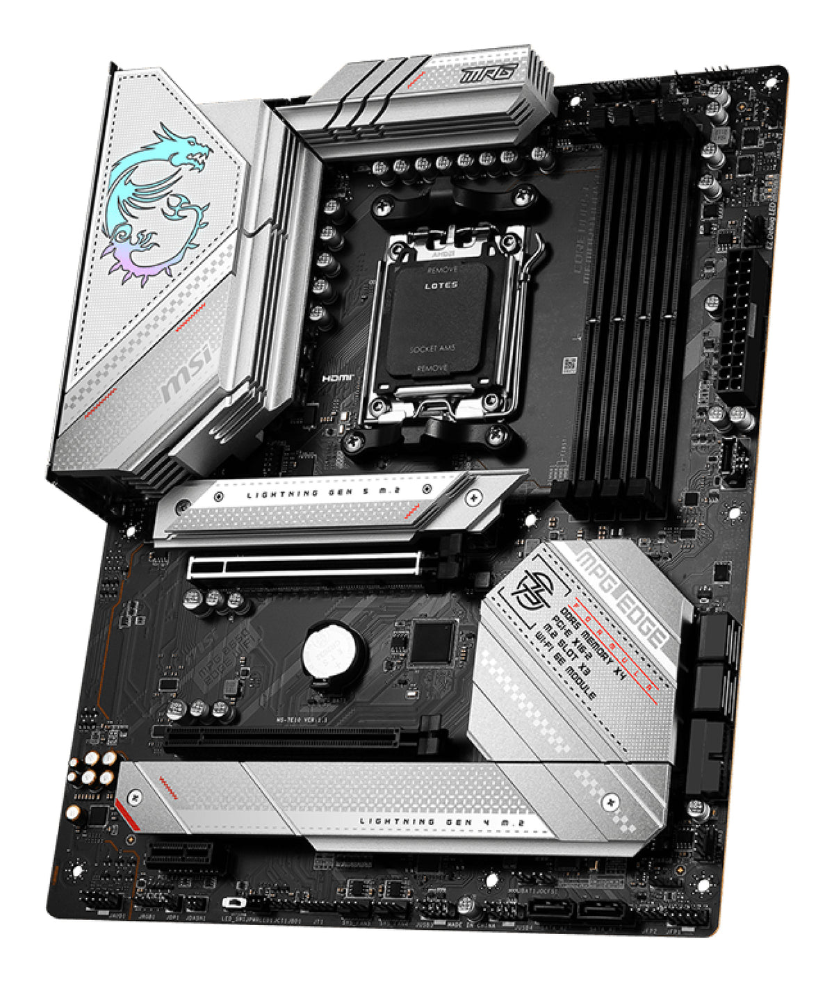 MSI MPG B650 EDGE WIFI placa base AMD B650 Zócalo AM5 ATX (4)