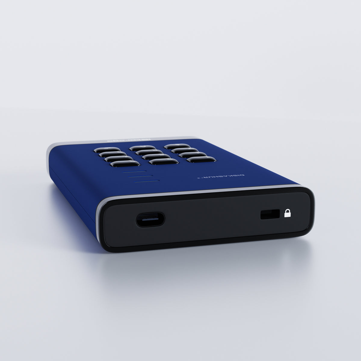 iStorage diskAshur3 HDD disco duro externo 5 TB 2.5" USB Tipo C 3.2 Gen 1 (IS-DA3-256-5000-BE)