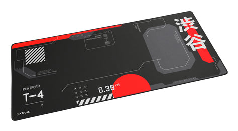 Trust GXT 759 XXL Alfombrilla de ratón para juegos Negro, Rojo (2)