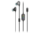 Lenovo Legion E510 Auriculares Alámbrico Dentro de oído Juego USB Tipo C Gris (2)