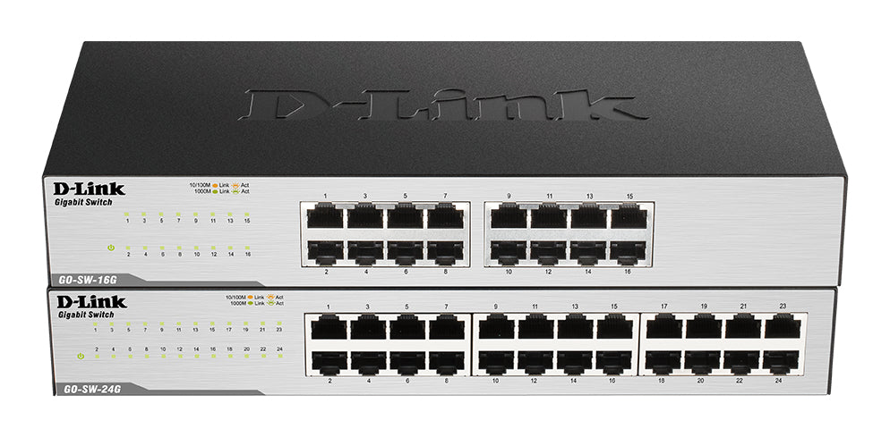 D-Link GO-SW-16G No administrado L2 Gigabit Ethernet (10/100/1000) 1U Negro (5)