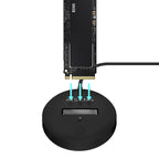 AISENS ASUC-M2D013-BK caja para disco duro externo Caja externa para unidad de estado sólido (SSD) Negro (4)