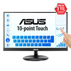ASUS VT229H pantalla para PC 54,6 cm (21.5") 1920 x 1080 Pixeles Full HD LED Pantalla táctil Negro (3)