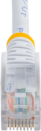 Startech 45PAT1MWH - Cable Patch Snagless, Cable de interconexión, RJ-45 (3)